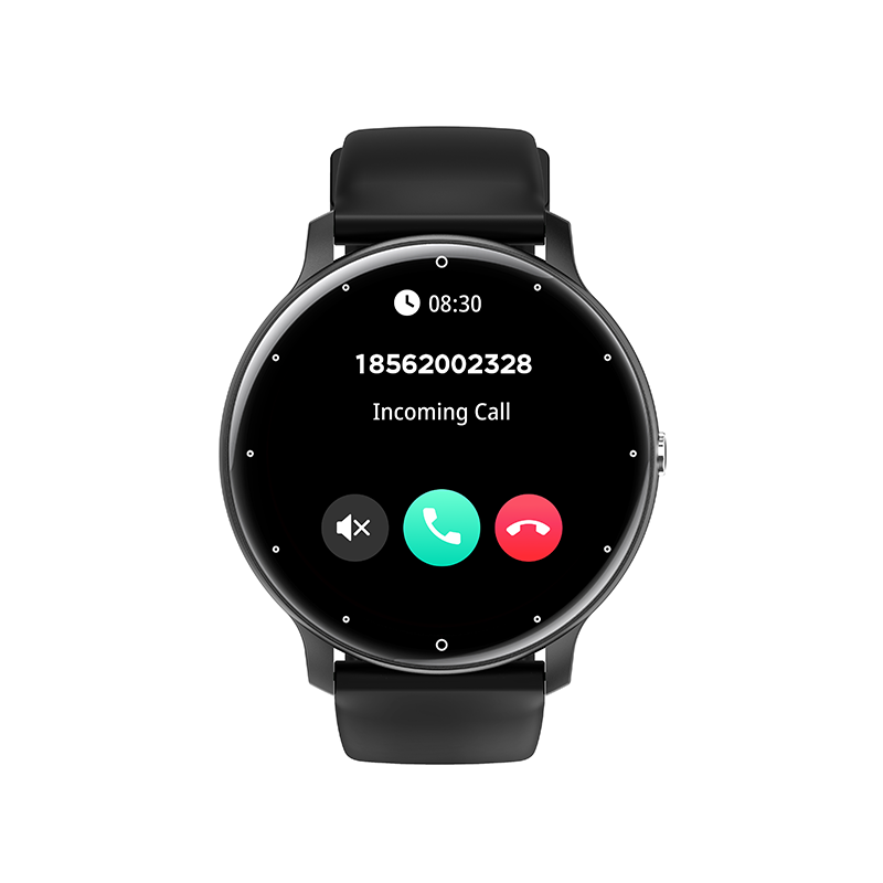 Reloj Inteligente ZL02C PRO Dafit Llamada BT Frecuencia Cardíaca Pantalla Redonda de 1.28 Pulgadas IP67 Impermeable Para Mujer y Hombre Reloj