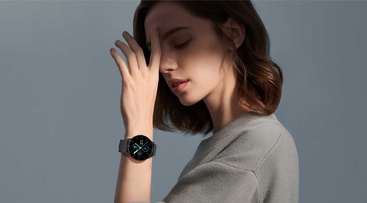 Reloj Inteligente ZL02C PRO Dafit Llamada BT Frecuencia Cardíaca Pantalla Redonda de 1.28 Pulgadas IP67 Impermeable Para Mujer y Hombre Reloj