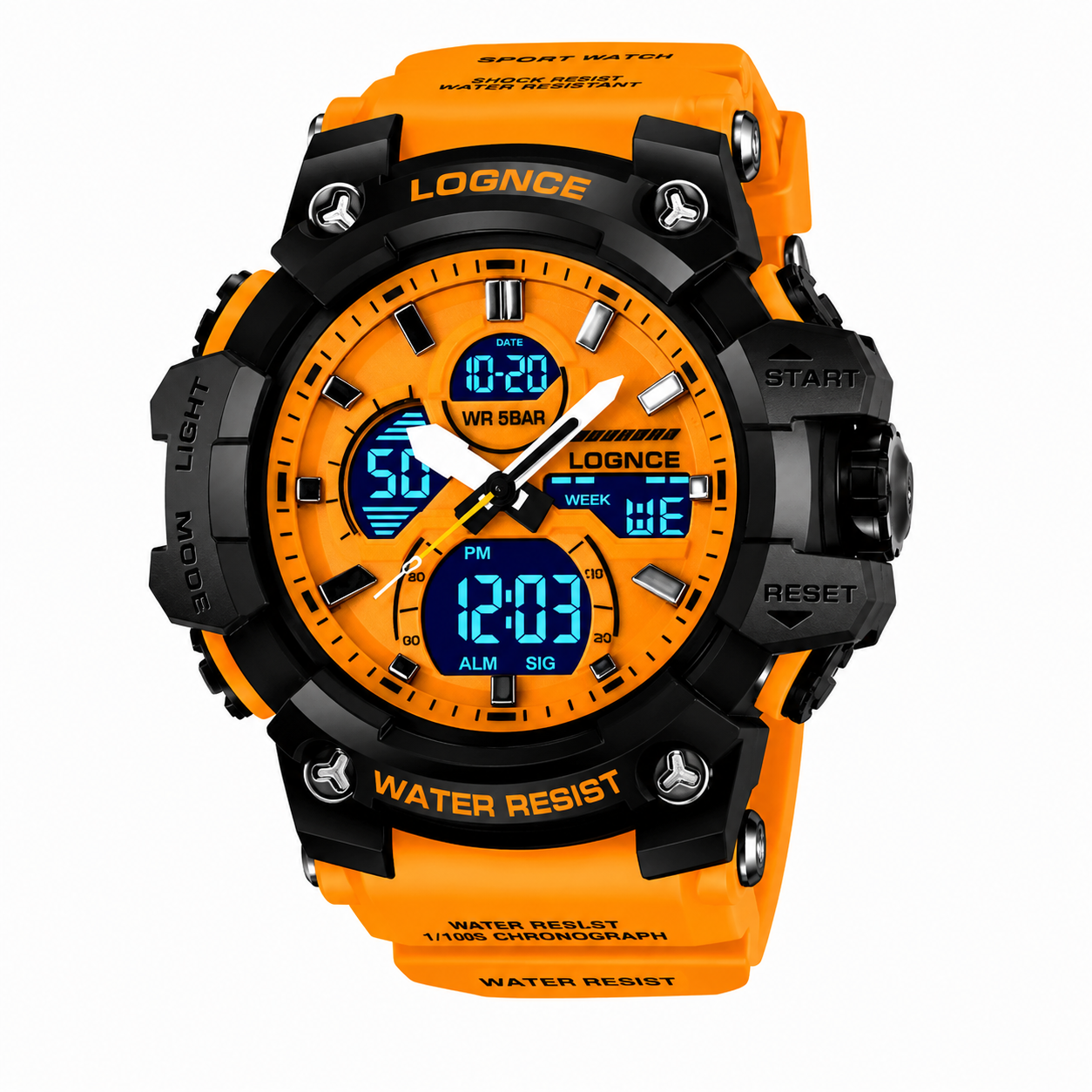 Reloj Deportivo Resistente al Agua Marca LOQNCE