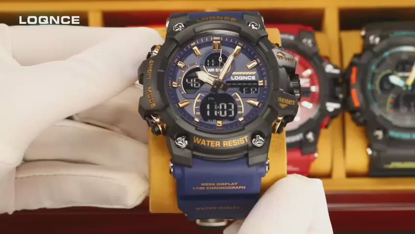 Reloj Deportivo Resistente al Agua Marca LOQNCE